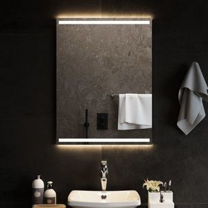 vidaXL Oglindă de baie cu LED, 60x80 cm imagine