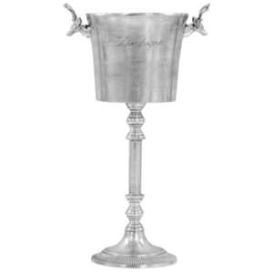 vidaXL Frapieră șampanie, argintiu, 39 x 29 x 71 cm, aluminiu imagine