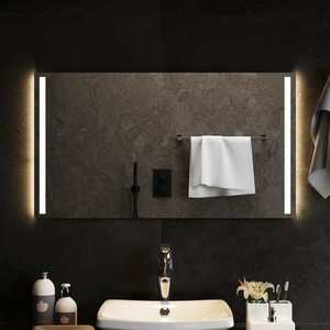 vidaXL Oglindă de baie cu LED, 90x50 cm imagine