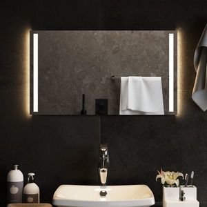 vidaXL Oglindă de baie cu LED, 70x40 cm imagine