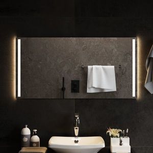 vidaXL Oglindă de baie cu LED, 100x50 cm imagine