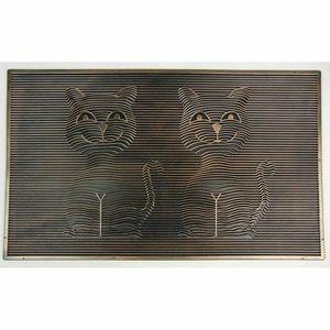 Preș din cauciuc Pisici, 45 x 75 cm imagine