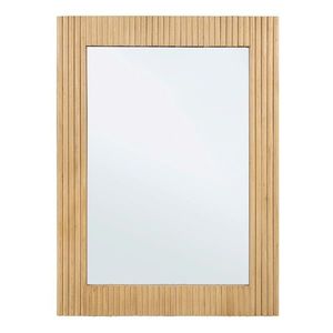 Oglinda decorativa Charley, Bizzotto, 60 x 80 cm, lemn de paulownia/MDF, natural imagine