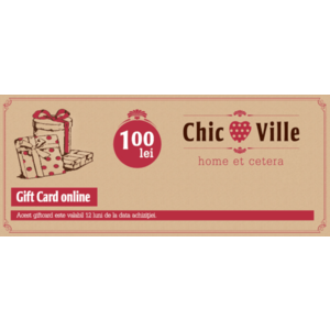 Gift Card Chic Ville 100 lei imagine