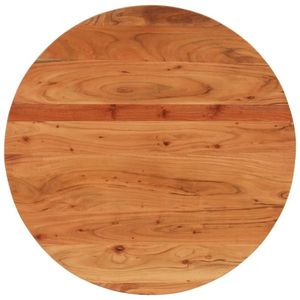 vidaXL Blat de masă rotund, Ø80x2, 5 cm, lemn masiv de acacia imagine