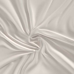 Cearșaf de pat Kvalitex Luxury collection din satin alb, 80 x 200 cm + 15 cm, 80 x 200 cm imagine