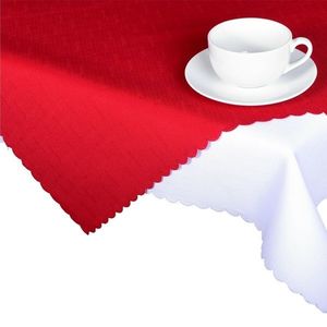 Față de masă din teflon, culoare roșie, 80 x 80 cm, 80 x 80 cm imagine