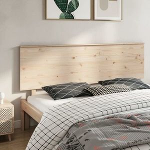 vidaXL Tăblie de pat, 204x6x82, 5 cm, lemn masiv de pin imagine