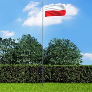 vidaXL Steag Polonia, 90 x 150 cm imagine