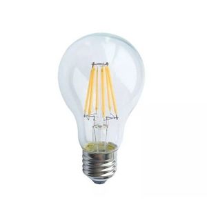 Bec LED CVMORE cu filament lumina calda 6W E27 480 lm clasa energetica A+ - E27.00132 imagine