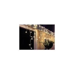 Perdea LED luminoasă de Crăciun de exterior 1V40-WW 120xLED/230V 3m IP44 imagine