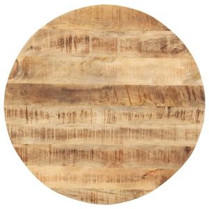 vidaXL Blat de masă, 40 cm, lemn masiv de mango, rotund, 15-16 mm imagine