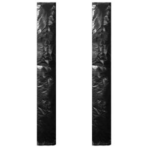 vidaXL Huse de umbrelă cu fermoar, 2 buc., 250 cm, PE imagine