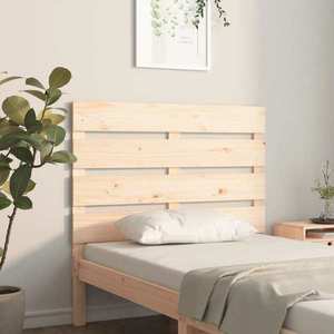 vidaXL Tăblie de pat, 90x3x80 cm, lemn masiv de pin imagine