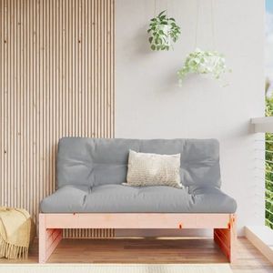 vidaXL Canapea de mijloc de grădină, 120x80 cm, lemn masiv de douglas imagine
