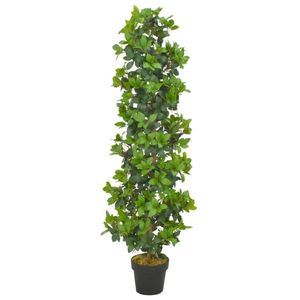 vidaXL Plantă artificială dafin cu ghiveci, verde, 150 cm imagine