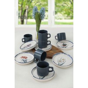 Set pentru ceai, Keramika, 275KRM1648, Ceramica, Multicolor imagine