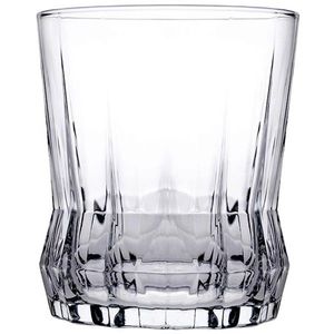 Set 6 pahare whisky Gaia, Pasabahce, 270 ml, sticla, transparent imagine