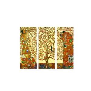 Tablou decorativ, Marvellous, 537MRV5172, 3 piese, 70 x 50 cm, MDF, Multicolor imagine