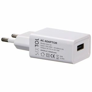 Adaptor universal USB Sixtol 5V/2A, pentru difuzoare Car Flame, Bloom și Honey imagine