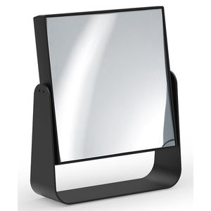Oglinda cosmetica patrata Decor Walther x5 19 x 16.5 x 5cm negru mat imagine