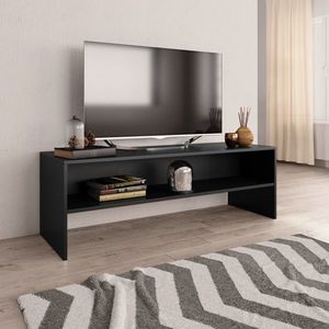 vidaXL Dulap TV, negru, 120x40x40 cm, lemn prelucrat imagine