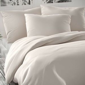 Lenjerie de pat satinată Luxury Collection albă, 140 x 200 cm, 70 x 90 cm, 140 x 200 cm, 70 x 90 cm imagine