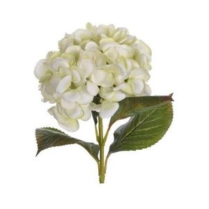 Floare artificială Hortensie verde, 65 cm imagine