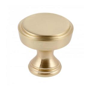 Buton pentru mobila Sonet, finisaj auriu periat GT, D: 25 mm imagine
