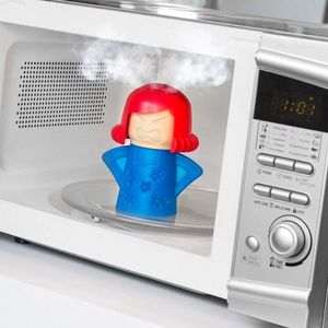 Dispozitiv pentru curatat cuptorul cu microunde Fuming Mum, InnovaGoods, 11 x 13 cm, polipropilena imagine
