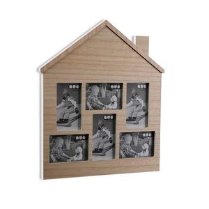 Rama foto House, Versa, 6 fotografii, 36x40 cm, lemn imagine