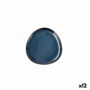 Set 12 farfurii, Bidasoa, Ikonic, Ø 11 cm, ceramica, albastru imagine