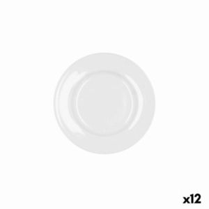 Set 12 farfurii, Bidasoa, Ø 16.5 cm, ceramica, alb imagine