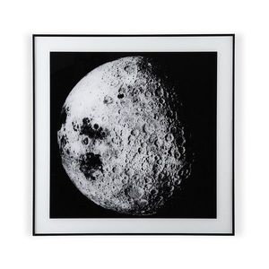Tablou decorativ Moon, Versa, 50 x 50 cm, sticla/MDF imagine
