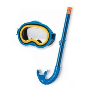 Set snorkeling pentru copii Intex, 2 piese, silicon, multicolor imagine