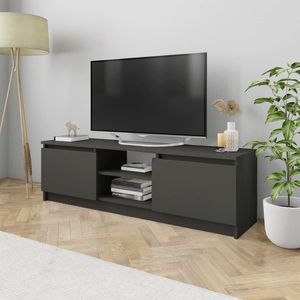 vidaXL Dulap TV, gri, 120x30x35, 5 cm, lemn prelucrat imagine