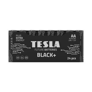 24 de baterii alcaline AA BLACK+ 1, 5V Tesla Batteries imagine