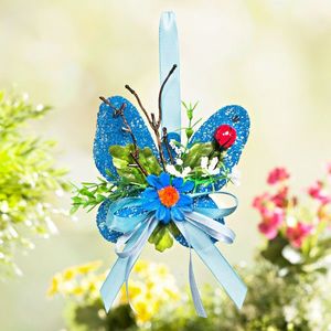 Fluture decorativ din sisal imagine