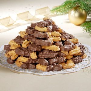 Biscuiți spritz cu ciocolată imagine
