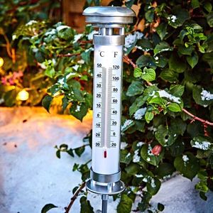 Termometru solar pentru grădină imagine