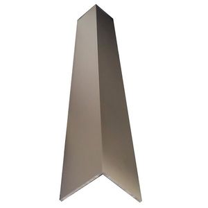 Profile aluminiu tip coltar treapta Ersin 3030, inox inchis - nuanta olive, 30x30mmx100cm, set 5 buc, cod 42223 imagine