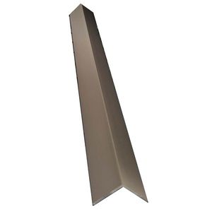 Profile aluminiu tip coltar treapta Ersin 2020, inox inchis - nuanta olive, 20x20mmx100cm, set 5 buc, cod 42222 imagine