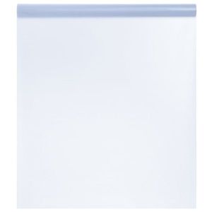 vidaXL Folie fereastră, statică/mată, gri transparentă, 60x1000cm, PVC imagine