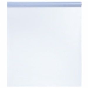 vidaXL Folie fereastră, statică/mată, gri transparentă, 45x2000cm, PVC imagine
