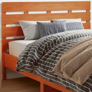 vidaXL Tăblie de pat, maro ceruit, 150 cm, lemn masiv de pin imagine