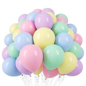 Set 100 Baloane Teno®, pentru Petreceri/Aniversari/Evenimente, o singura dimensiune, latex, multicolor pastel imagine