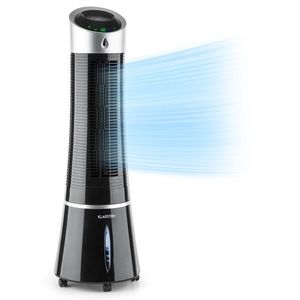 Klarstein Skyscraper Ice 4 în 1, ventilator, răcitor de aer, purificator de aer, umidificator, 210 m³/h, 45 W, oscilant, mobil, telecomandă imagine