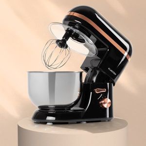 Klarstein Bella Elegance, robot de bucătărie, 1800W, 1, 7 HP, 6 nivele, 5 litri, negru imagine
