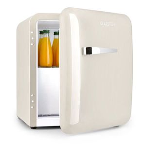 Klarstein Audrey, mini-frigider, EEC F, compartiment pentru congelator, LED imagine