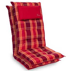 Blumfeldt Sylt, pernă tapițată, pernă pentru scaun, spătar mai înat, poliester, 50 × 120 × 9 cm, 2 x perne imagine